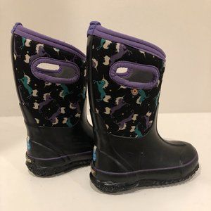 Bogs Rain Boots Girls size 10